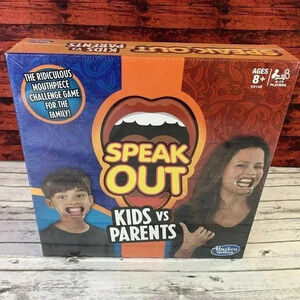 Hasbro C3145 Speak Out Kids Vs Parents Game